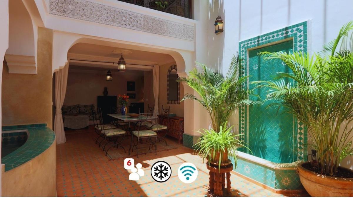Dar Jena, Rare Riad In Medina On Mamounia Marrakesh Bagian luar foto